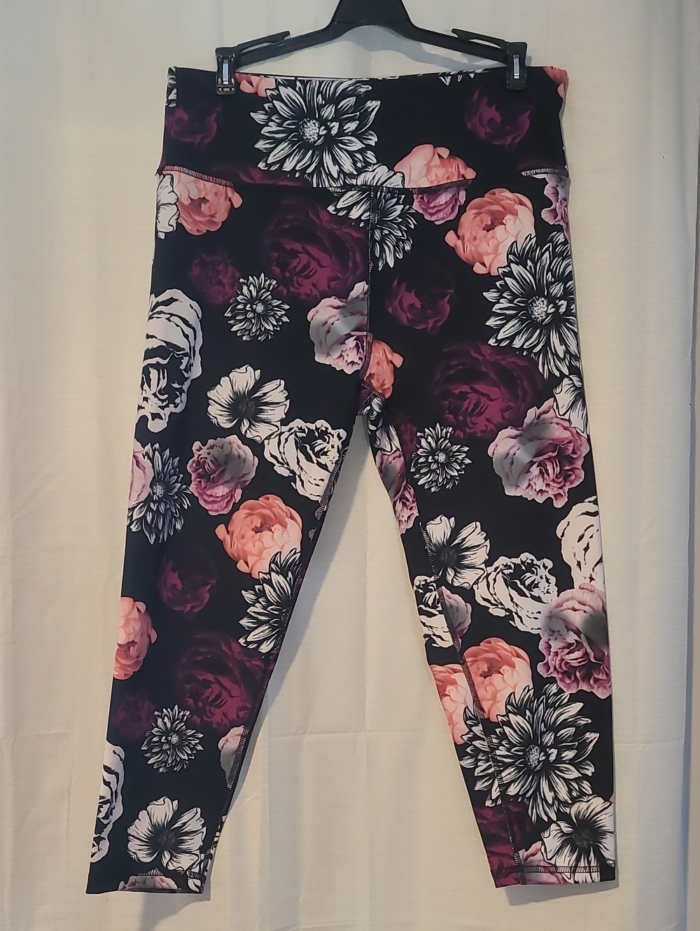 Balance Collection Floral Print Yoga Leggings - XL